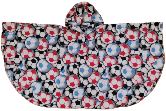 Tri-color Soccer Ball SPORCHO - lined hood